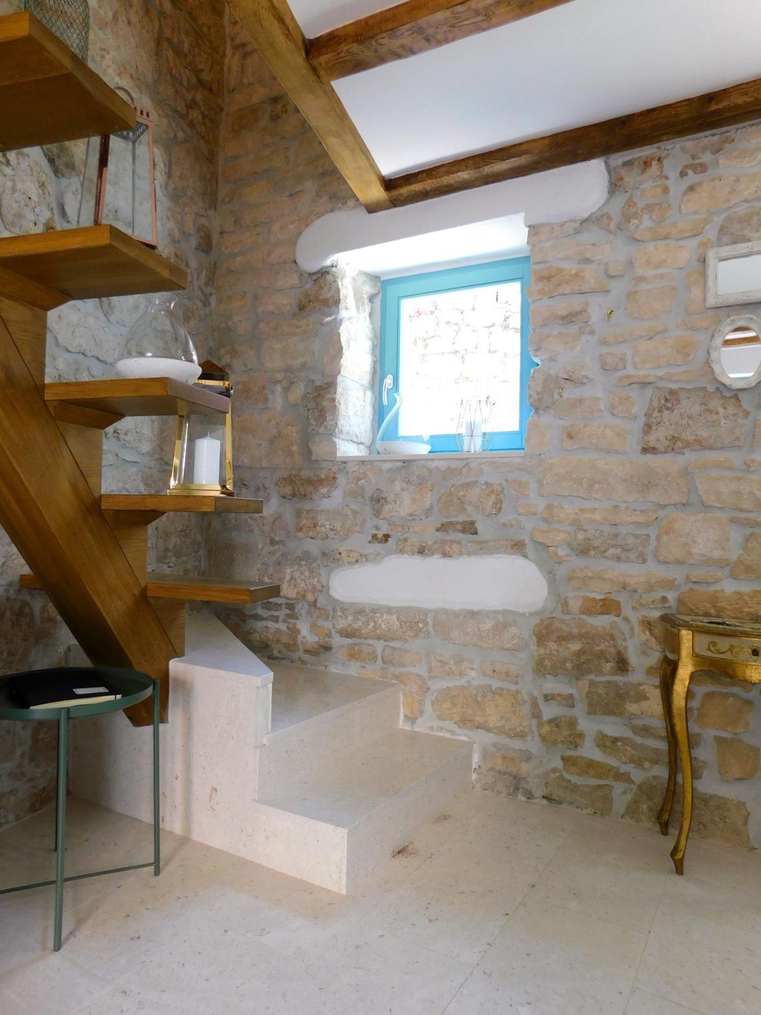 Bezauberndes Steinhaus Mit Garten In Der Altstadt Von Ρόβινι Εξωτερικό φωτογραφία